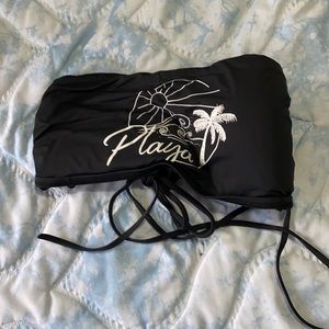 la vie en rose bikini top